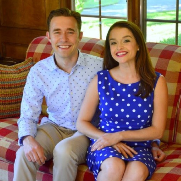 Connected wear to work peplum polka dot dress - Picture 2 of 8